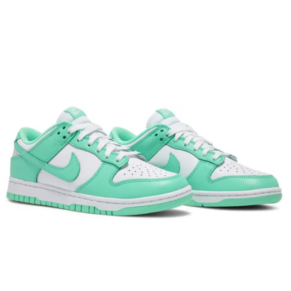 Nike Low Dunks - Green Glow, Women’s 9.5